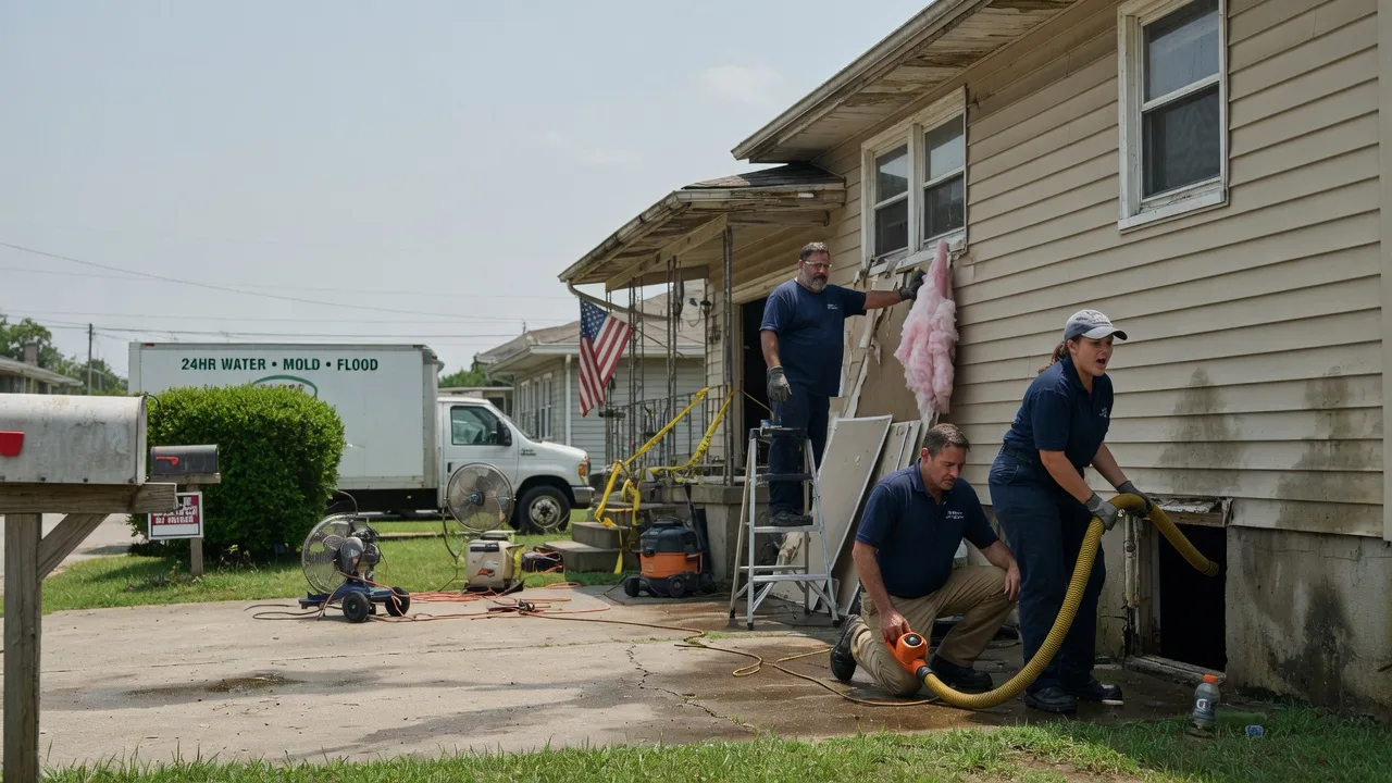 Water Damage Repair in Hickman, KY near me